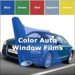 Color Auto Window Tinting Films