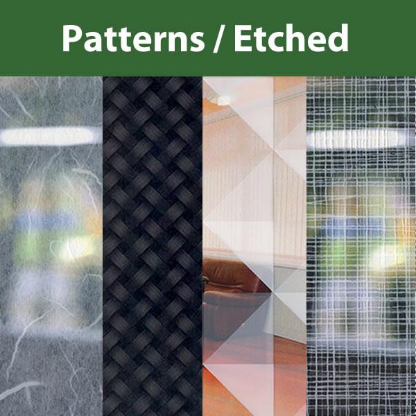 Patterns and Etched Window Tinting Films