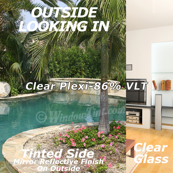Exterior Plexi 6 Mil Clear Window Film